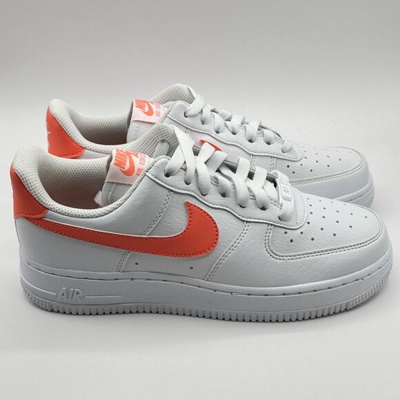 Womens Nike Air Force 1 07 Next Nature Fashion  White Mango Sz 6.5 DC9486-107 - Picture 4 of 12